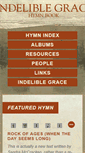 Mobile Screenshot of indeliblegracehymnbook.com